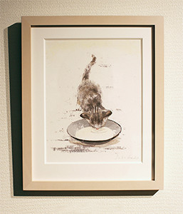 酒井駒子さんのジークレー版画 58/200 酒井駒子さんのジークレー版画 58/200｜酒井駒子さんのジークレー版画 58/