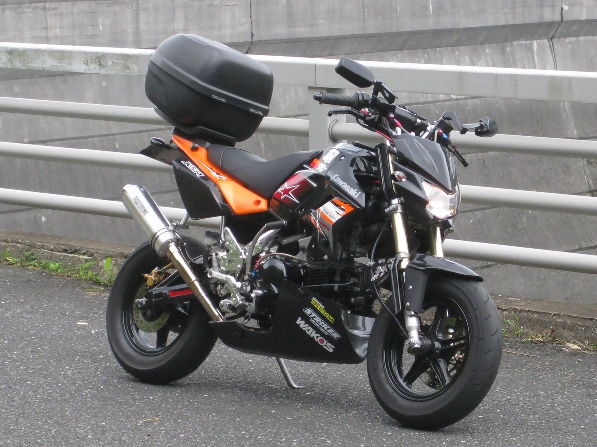 KSR110 2013年式 自賠責2.5年付 逆車 セル付き 実働 整備済み 懲り