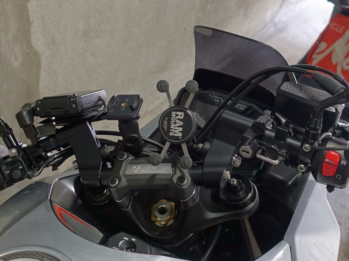 MUHOUMATSUシマノ カタナ 新品未使用 新型KATANA RAMマウント取付とエンジンオイル交換 - I don't