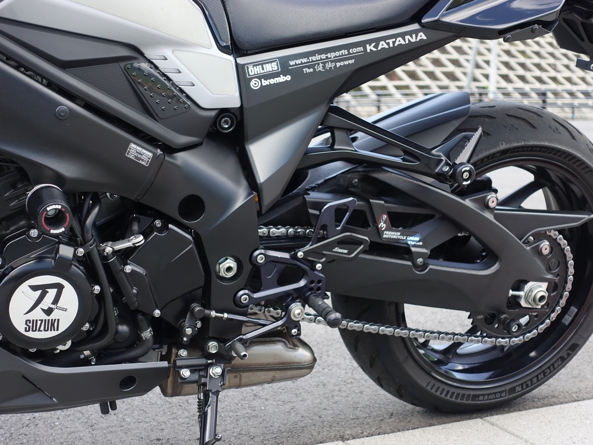 SUZUKI GSX-S1000S(M0-)KATANA / 新型カタナ タンデムステップ 