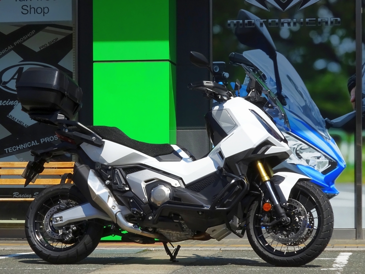 X-ADV サイドパイプ ヘルメットフック XADV engine guard XADV crash