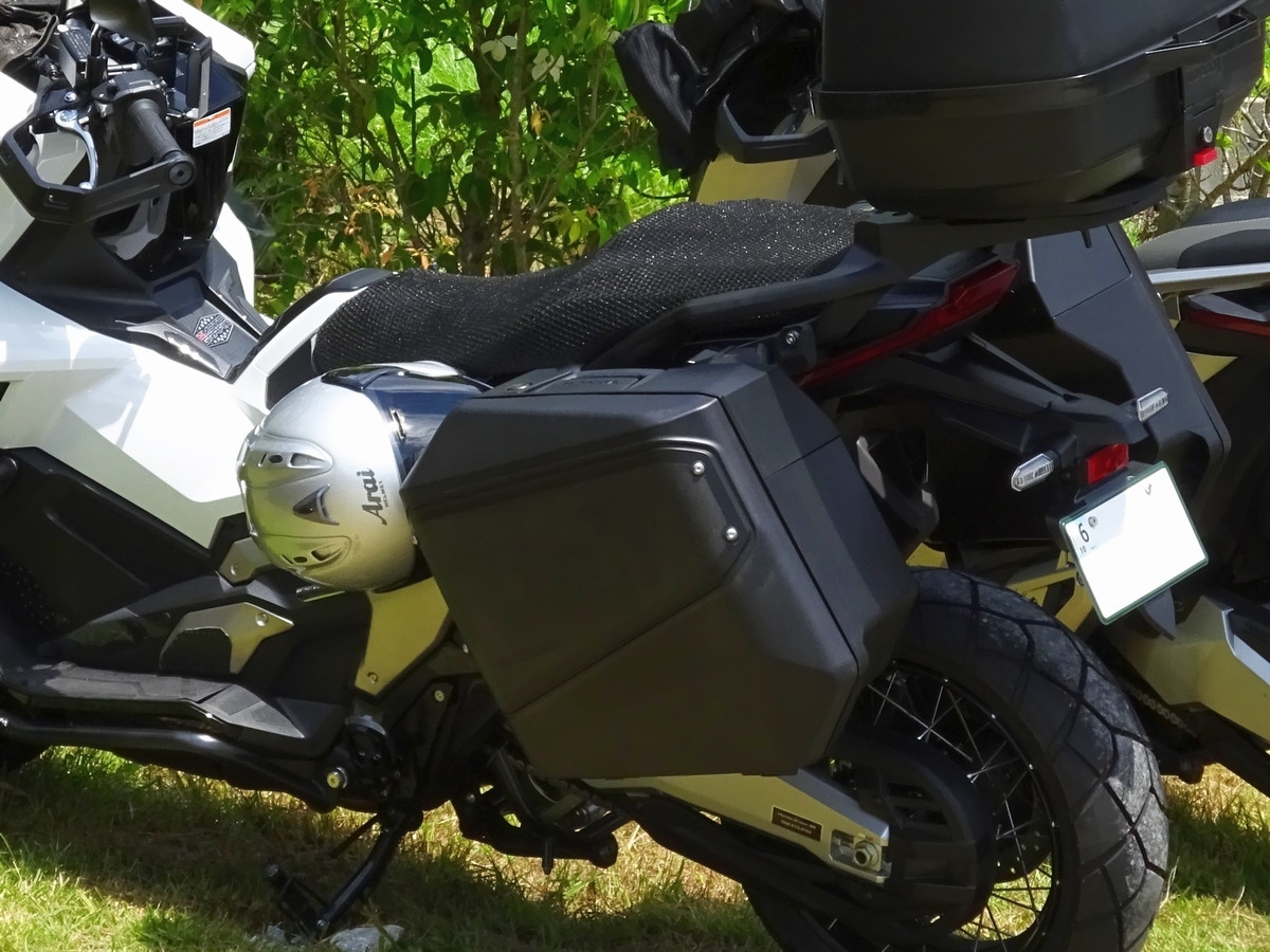X-ADV サイドパイプ ヘルメットフック XADV engine guard XADV crash 