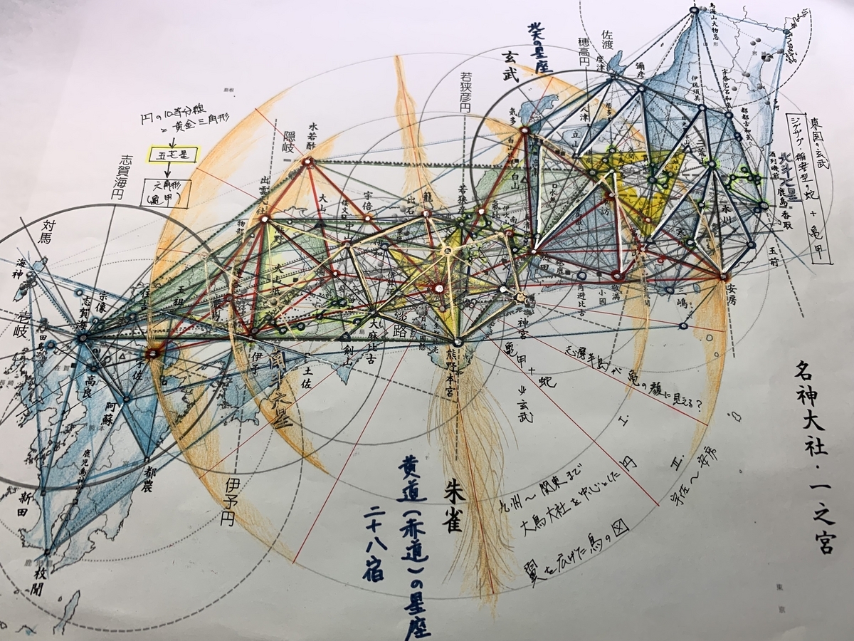 天武天皇は日本にすごい結界を張ったのか？(分野説の実践） - 常陸國の