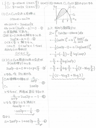 九州大学 理系 後期 17年分 平成の九大理系後期数学 -2003年- - ちょぴん先生の数学部屋