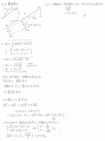 慶應大学2015 理工学部 2015年慶大／理工数学|京極一樹の数学塾