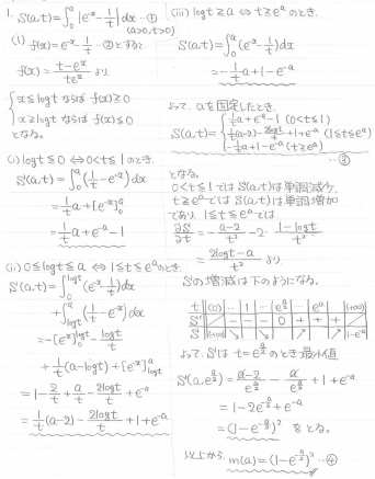 平成の東工大数学 2001年 - ちょぴん先生の数学部屋 平成の東工大数学 2001年 - ちょぴん先生の数学部屋