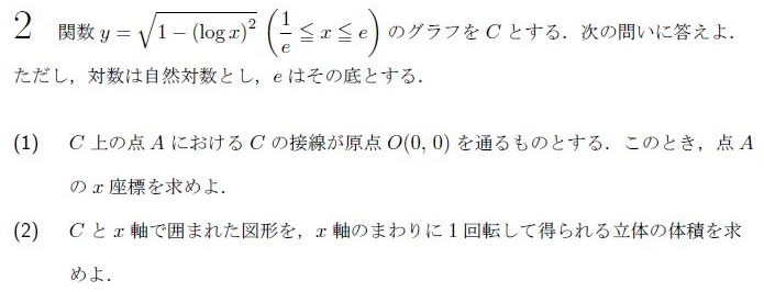 平成の北大理系数学 -1998年- - ちょぴん先生の数学部屋