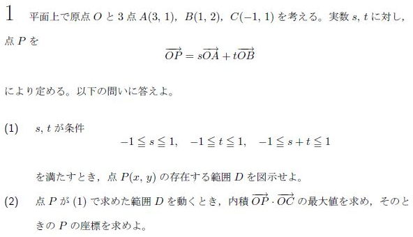 平成の東北大文系数学 16年 ちょぴん先生の数学部屋