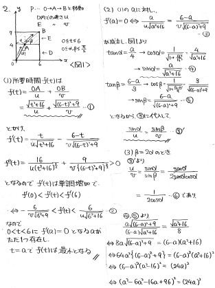 平成の九大理系後期数学 -2004年- - ちょぴん先生の数学部屋