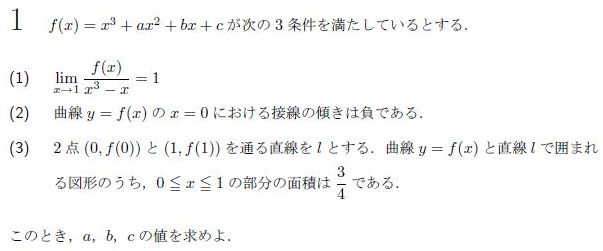 平成の京大文系後期数学 -1993年- - ちょぴん先生の数学部屋