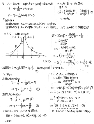 平成の東大理系後期数学 -1997年- - ちょぴん先生の数学部屋