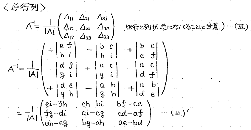 連立1次方程式を解き明かそう ~逆行列・ガウスの消去法・クラメールの公式~ - ちょぴん先生の数学部屋