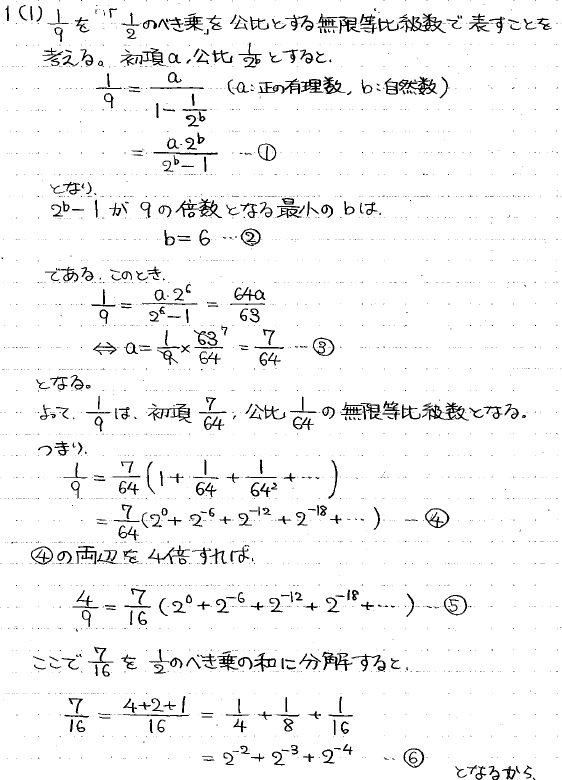 21世紀の早稲田教育学部数学 -2024年- - ちょぴん先生の数学部屋