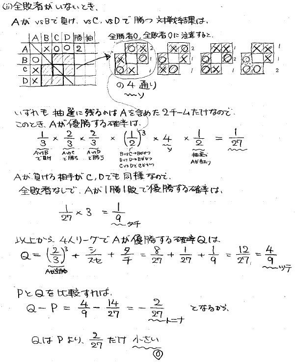 2026年度共通テスト数学I・A 解いてみました。 - ちょぴん先生の数学部屋