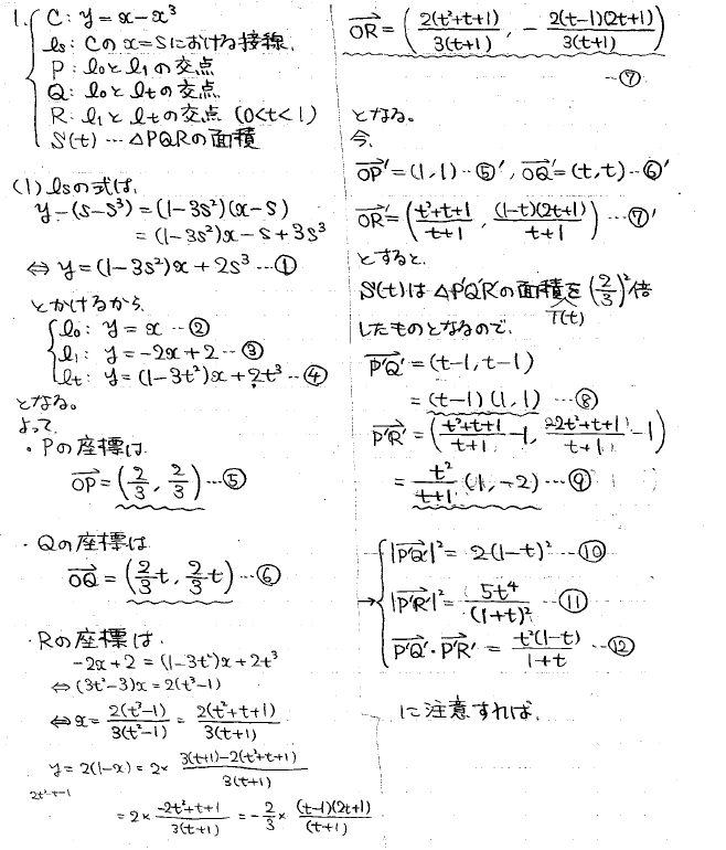 2026年度 阪大理系数学 解いてみました。 - ちょぴん先生の数学部屋