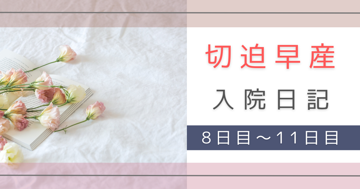 切迫早産　入院　転勤族の妻　不安　体験記録