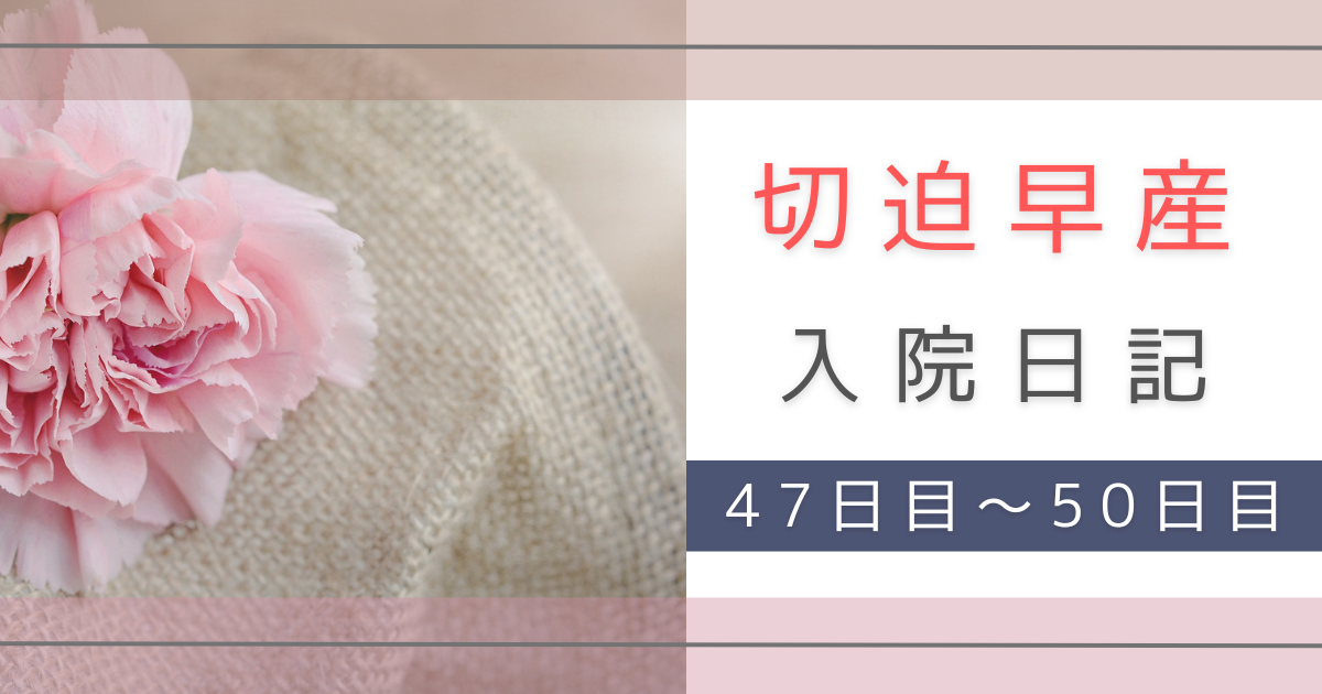 切迫早産　入院　転勤族の妻　不安　体験記録