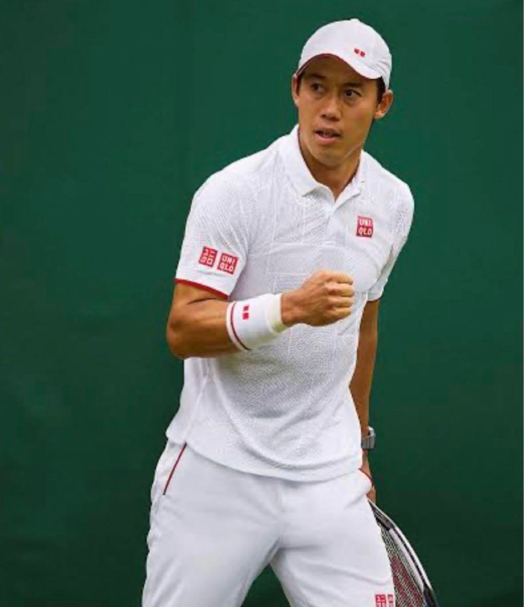錦織圭 UNIQLO ターコイズ サイン入りポロシャツ 錦織圭 UNIQLO ターコイズ サイン入りポロシャツ - メルカリ