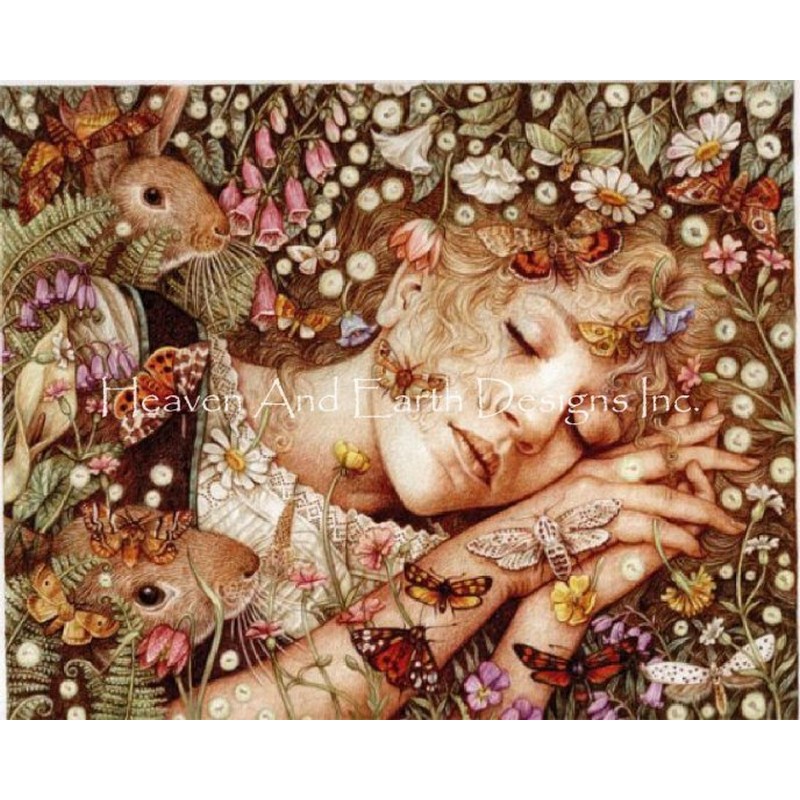 クロスステッチ キット[HAEDミニ]Mini Princess Asleep 25ct