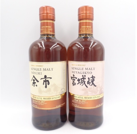 お酒【ニッカ 余市&宮城峡 モスカテルウッドフィニッシュ 2017 お酒【ニッカ 余市&宮城峡 モスカテルウッドフィニッシュ 2017
