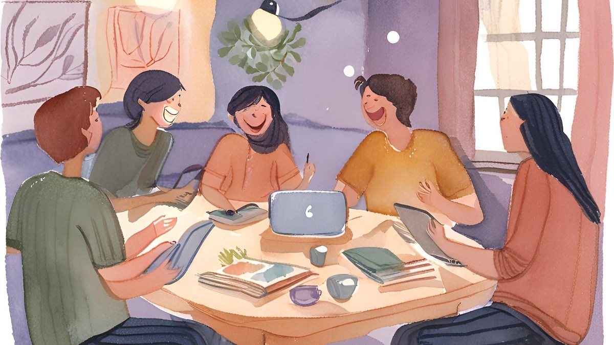 勉強会の様子を表した画像