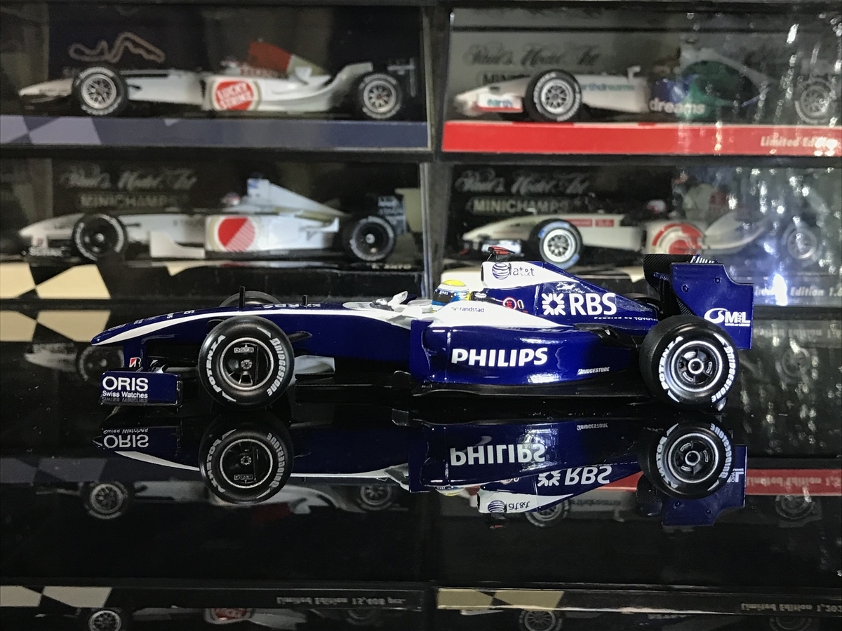 ミニチャンプス 1⁄43 ウィリアムズ・トヨタ FW31 中嶋一貴