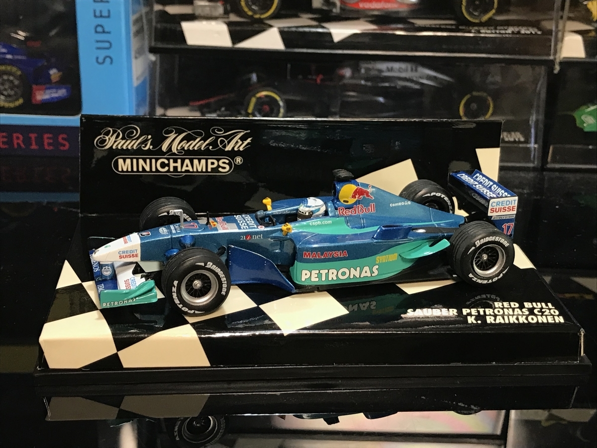Sauber C20 (2001) Kimi Raikkonen - バンドーン推しを拗らせた人の