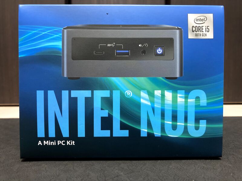 パソコン買い替えました (NUC10i5FNH) - えんでぃの技術ブログ