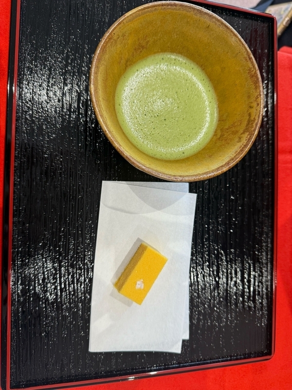 抹茶と和菓子