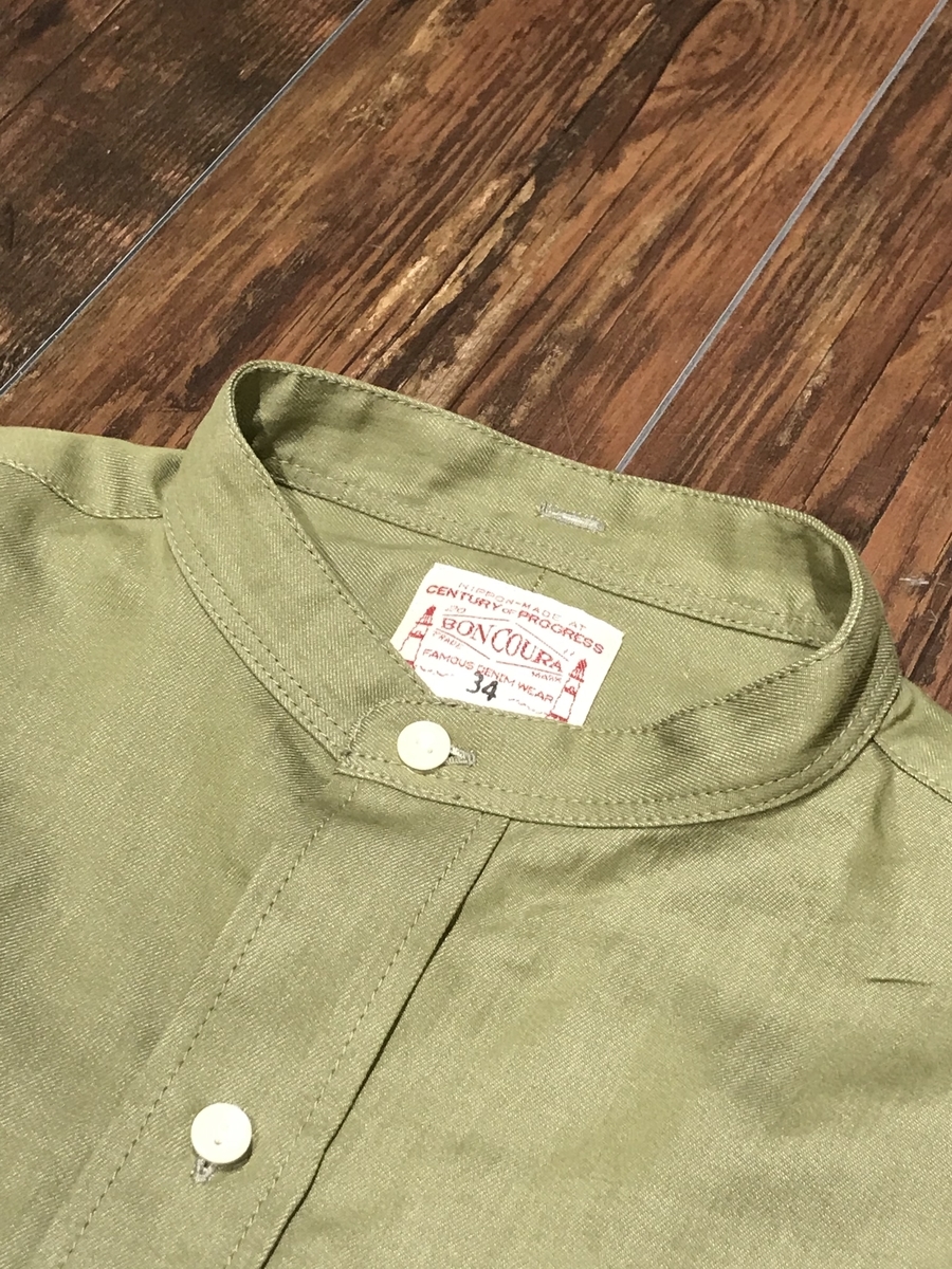 BONCOURA BANDCOLLAR SHIRTS 【STRAY SHEEP LIMITED】発売 - STRAY 