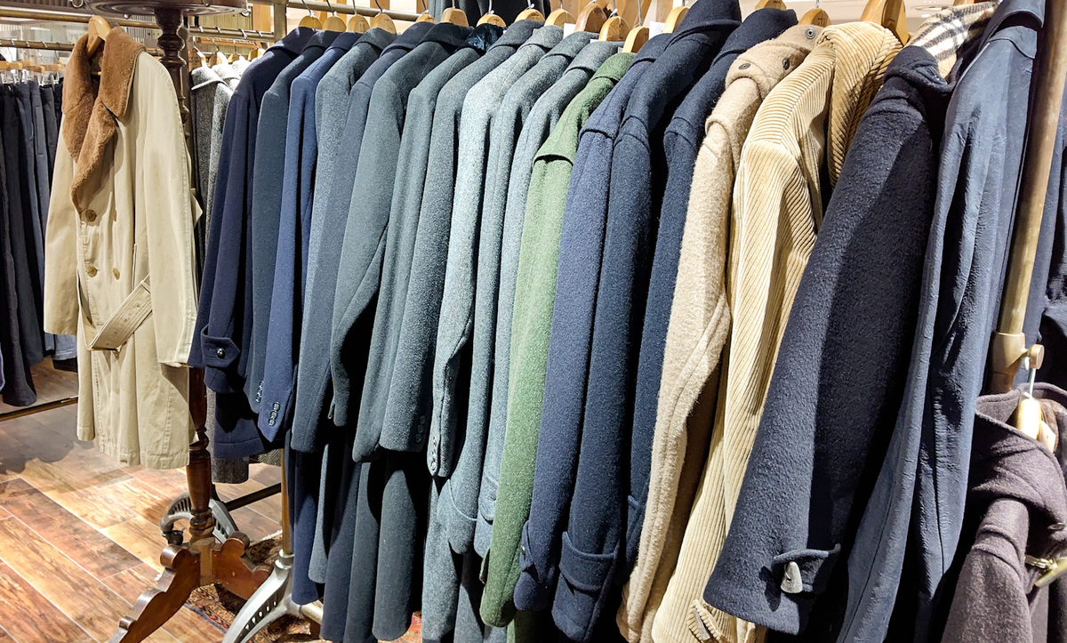 冬物コート入荷 - STRAY SHEEP YURAKUCHO BLOG