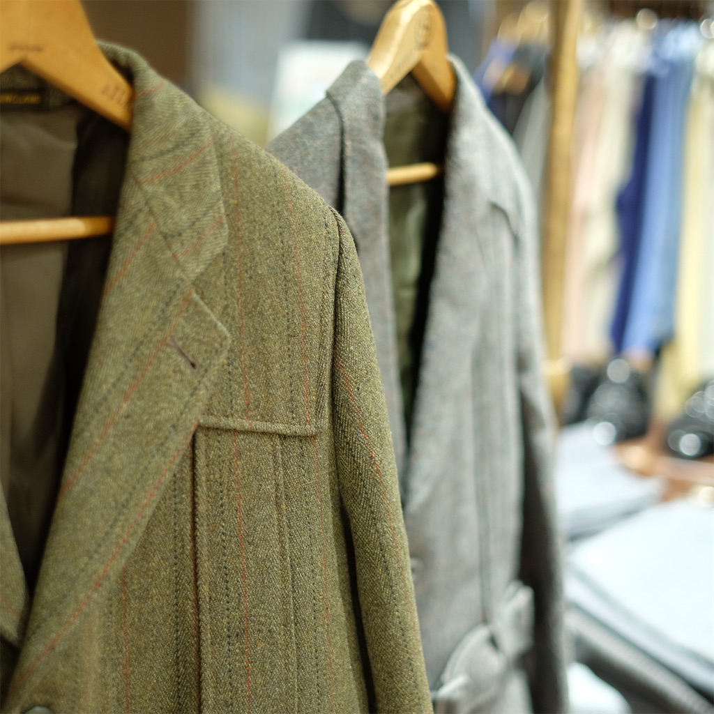 TWEED JACKET×MILITARY WOOL PANTS - STRAY SHEEP YURAKUCHO BLOG
