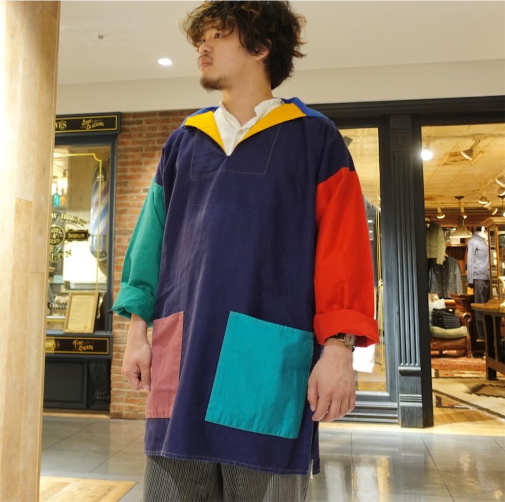 Various Fisherman Smock〜 - STRAY SHEEP YURAKUCHO BLOG Various Fisherman Smock〜 - STRAY SHEEP YURAKUCHO BLOG