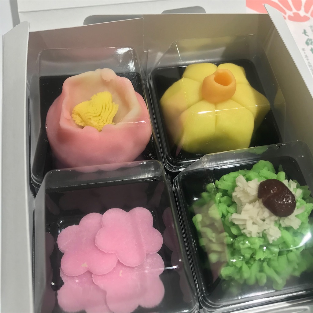 京都駅前で和菓子作り体験 京都 奈良旅行５日目 感想ブログ