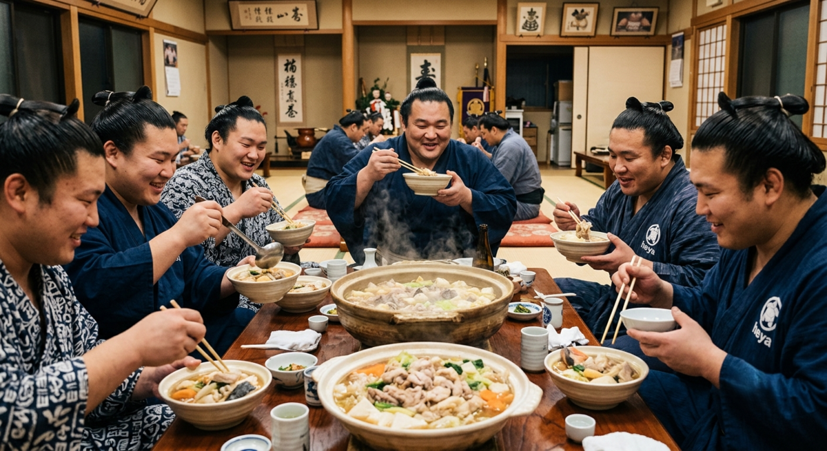 相撲メシとは?力士も食べるちゃんこ鍋