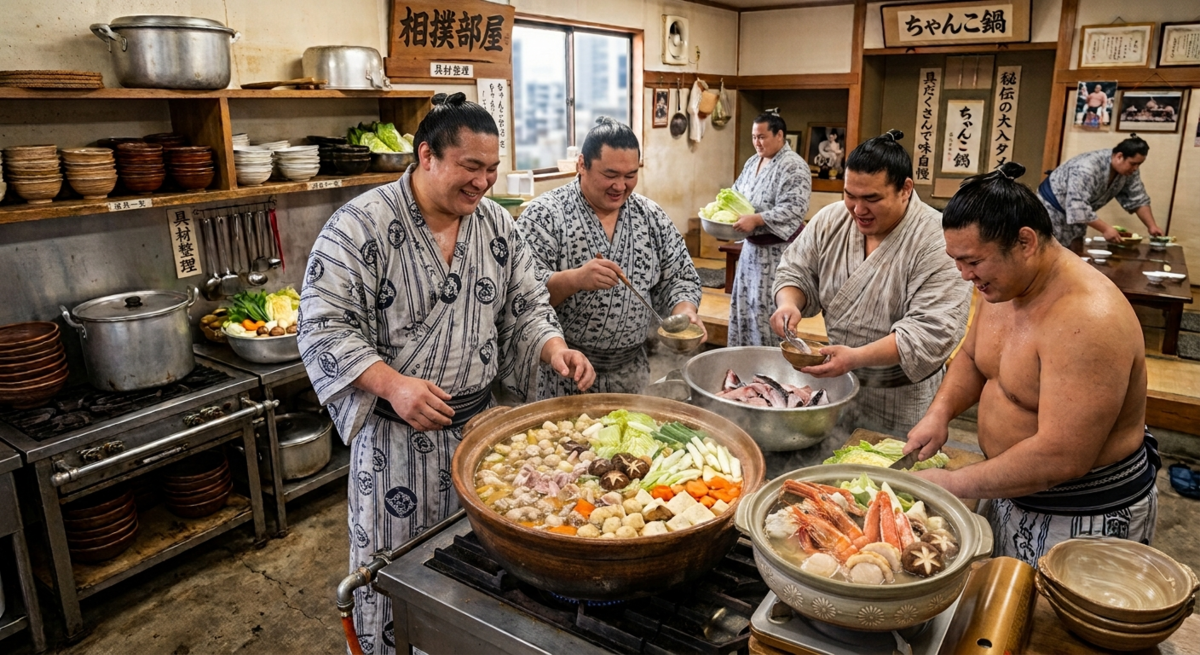 相撲メシがスタミナ食といわれる理由