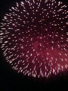 8月4日、わくわく花火大会