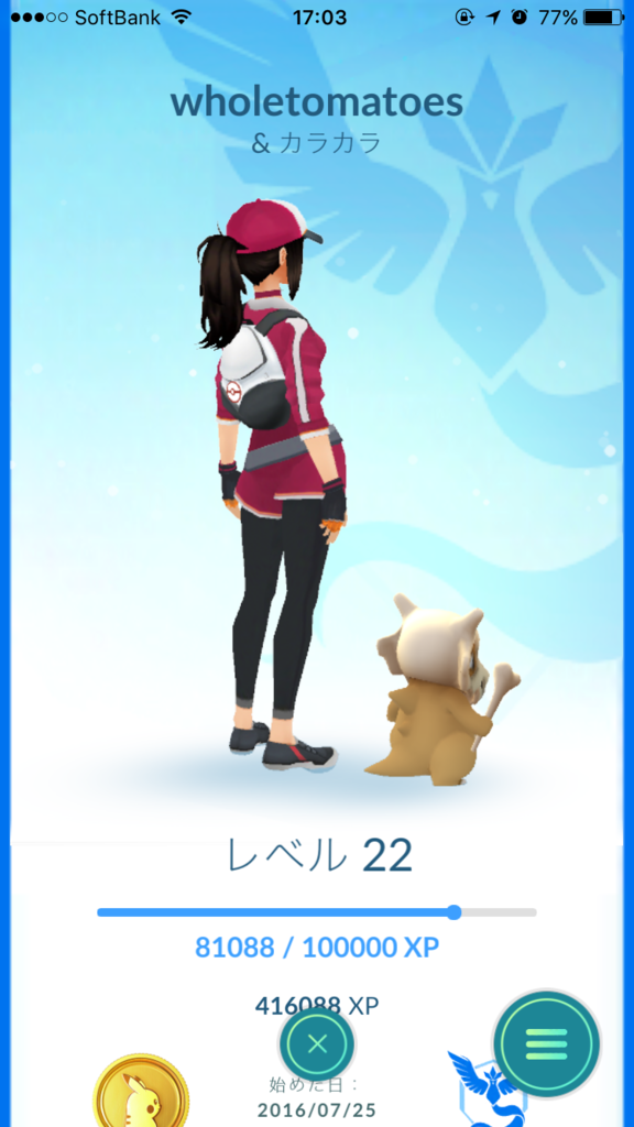 ポケモンgoアップデート 相棒を選ぶ カラカラは肩に乗らなかった すぐやる課