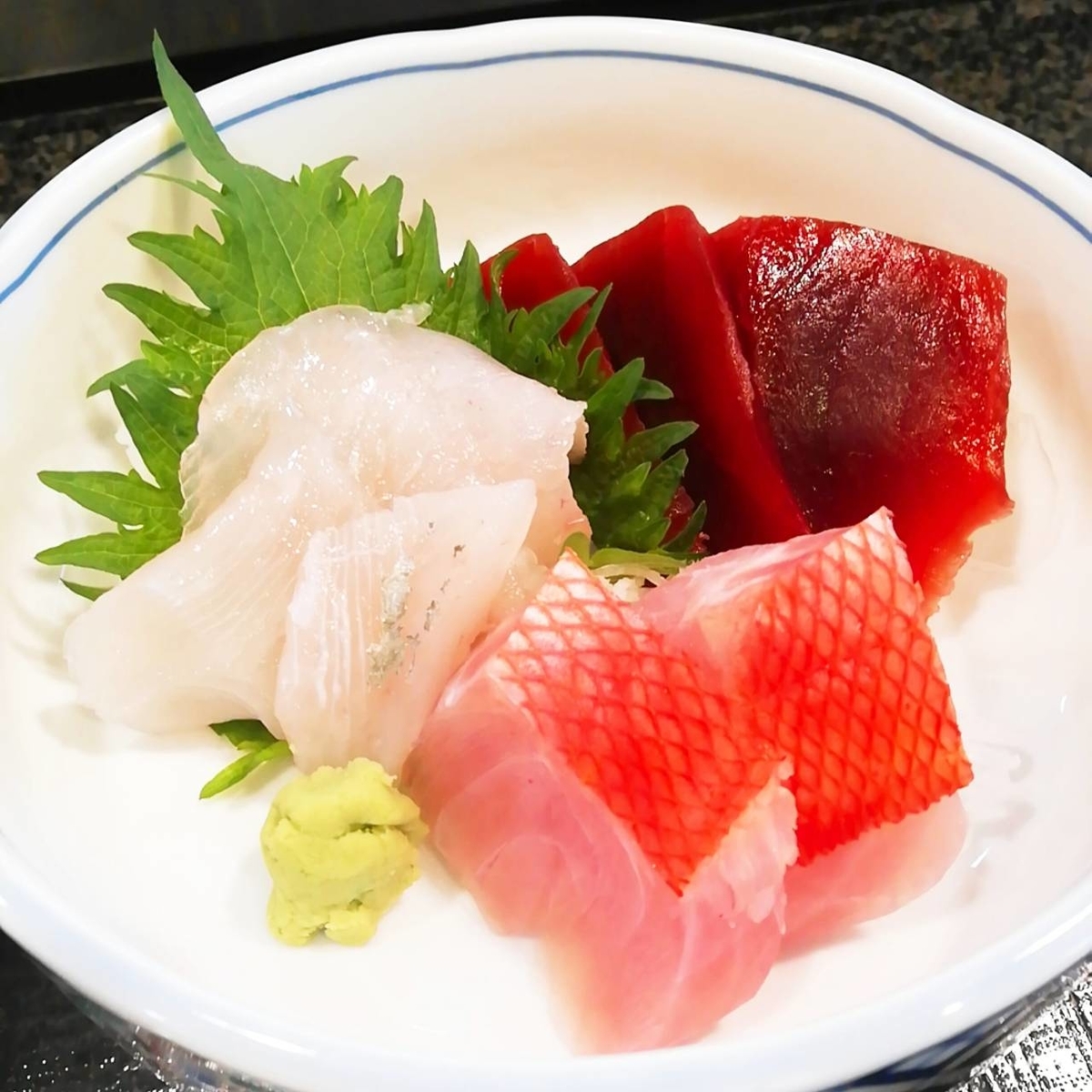 草加でお魚ランチじゃ 食旬家 長重郎 でマトウダイとはじめまして 刺身定食 いただきました 魚活ブログ お魚を食べては報告するんじゃ