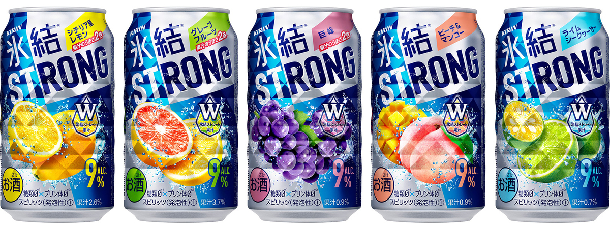 缶チューハイレビュー】氷結ストロング/キリンビール（2020