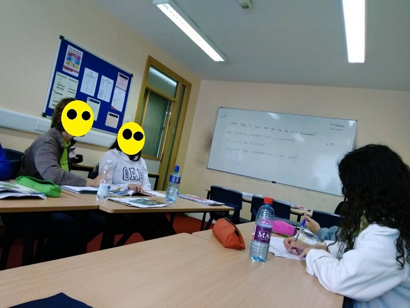 アイルランド 語学学校の授業風景