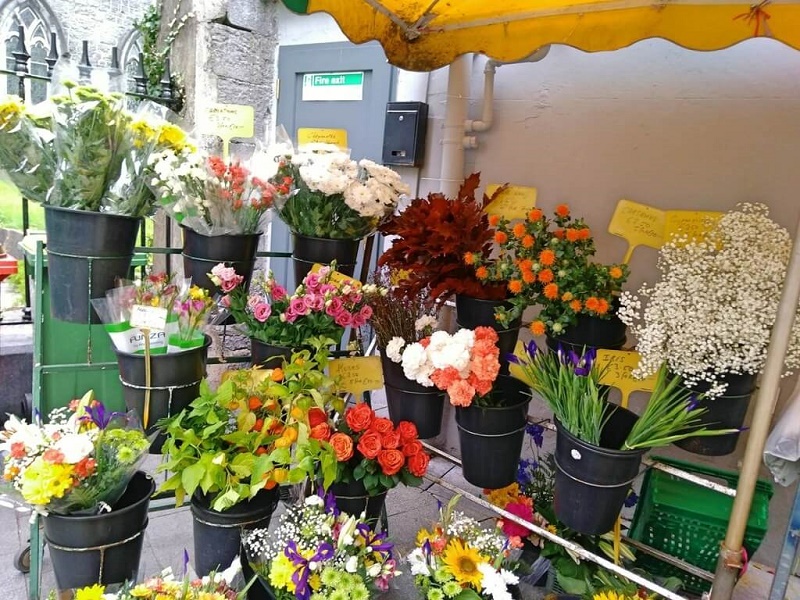 ゴールウェイ週末限定マーケット 花屋