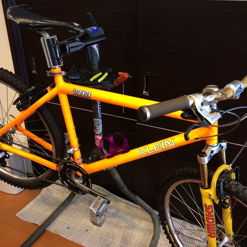 希少)SHOWA GRAVIER-DH (リペア) 時には昔乗ったMTBのお話を（その3