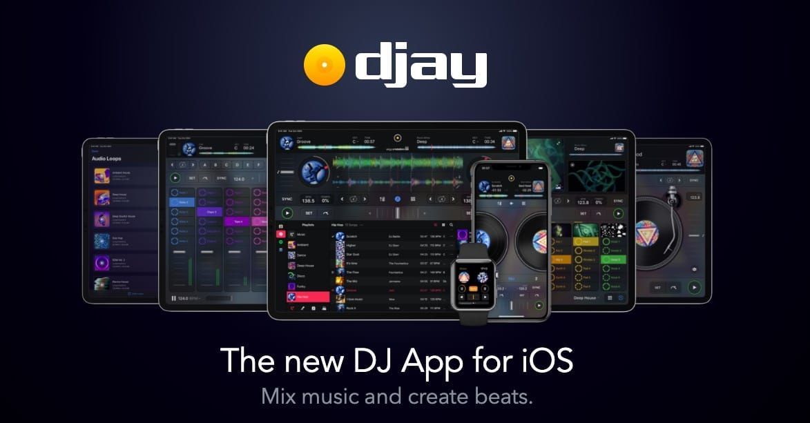 f:id:studiookina:20190520232444j:plain DJアプリ「djay」