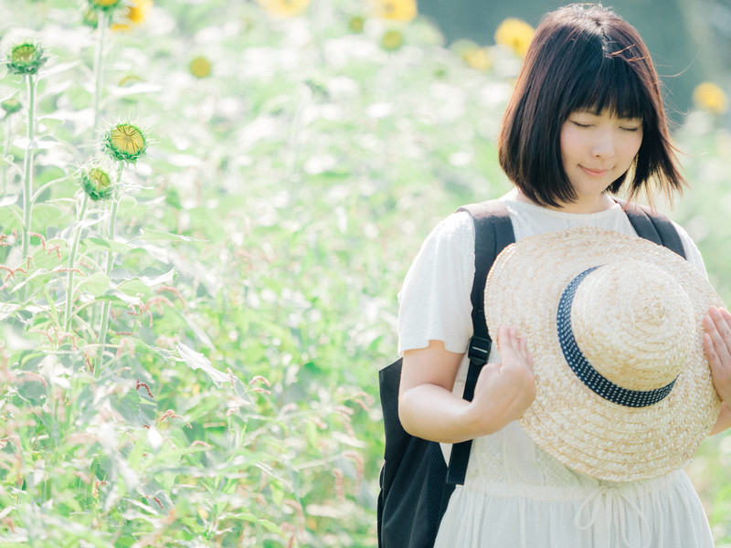 夏の女の子