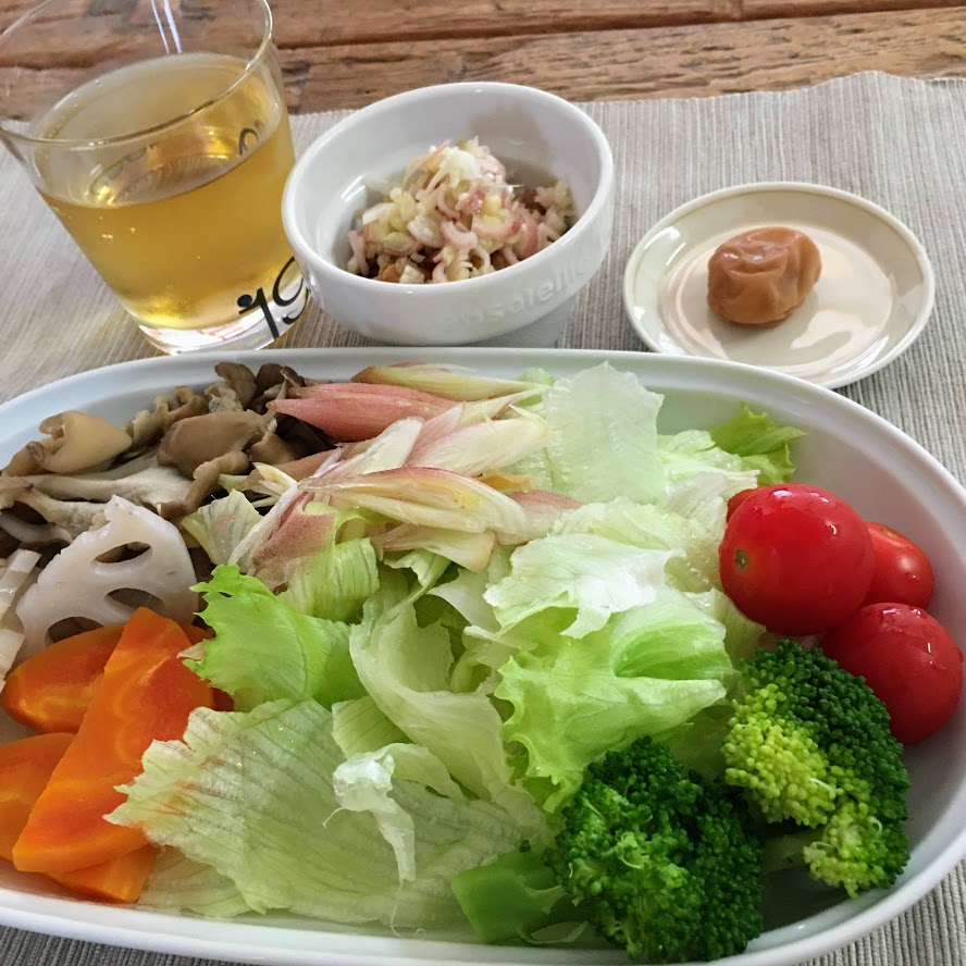 舞茸でお腹もスッキリ ティファールの圧力鍋で蒸し野菜 50歳から生き方を変えるわ わたし