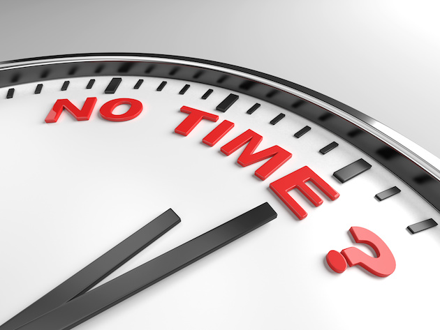 no time