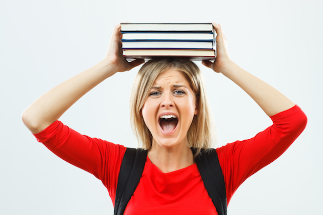Angry student