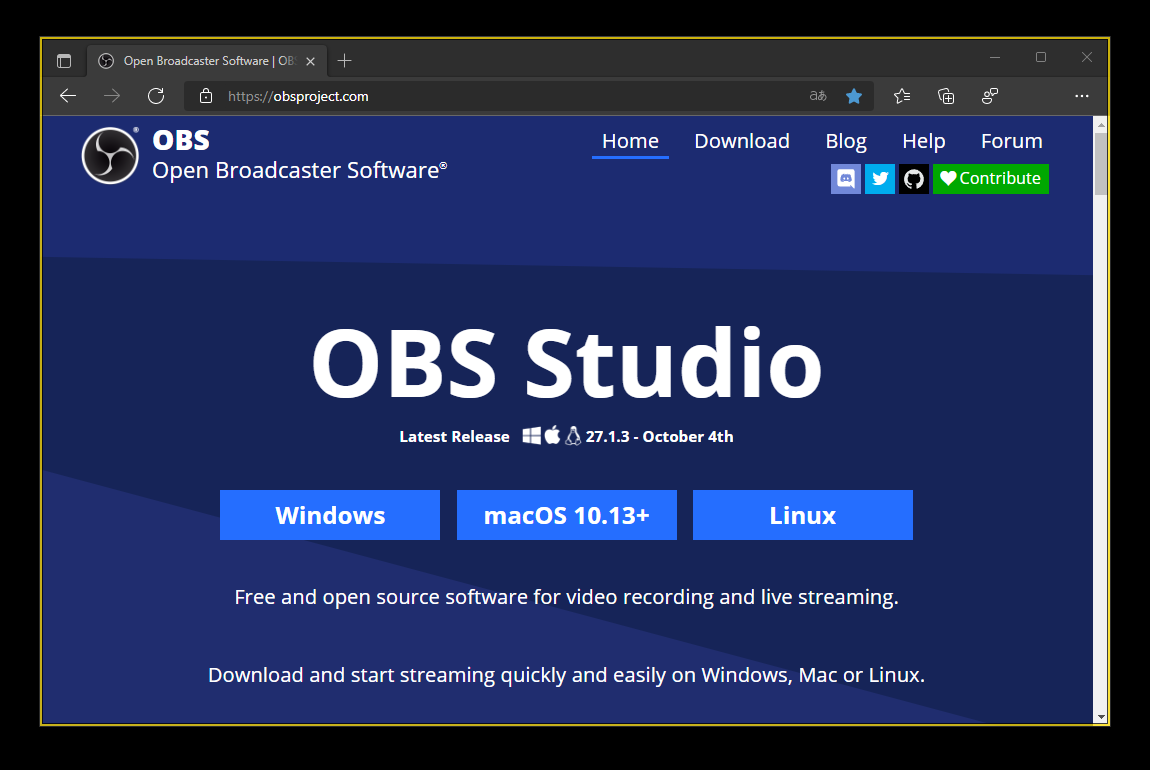 Tips Obs 黄色い枠 境界線 について Obsに関する情報メモブログ