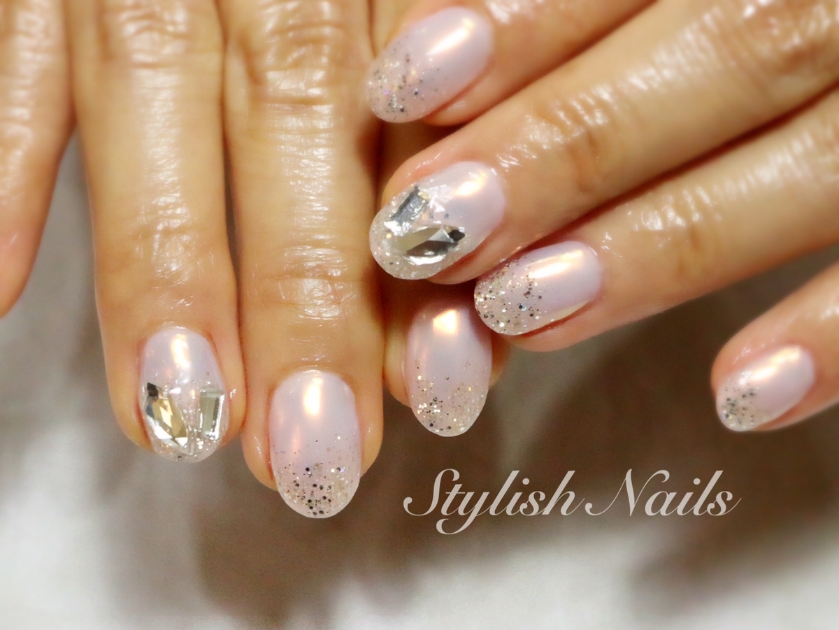 BIGストーンネイルデザイン☆ 【スタイリッシュネイルズ】